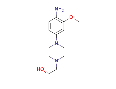 (S)-1-[4-(4-amino-3-methoxyphenyl)-piperazin-1-yl]-propan-2-ol