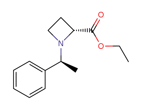 ethyl 1-((S)-1-phenylethyl)azetidine-2-carboxylate
