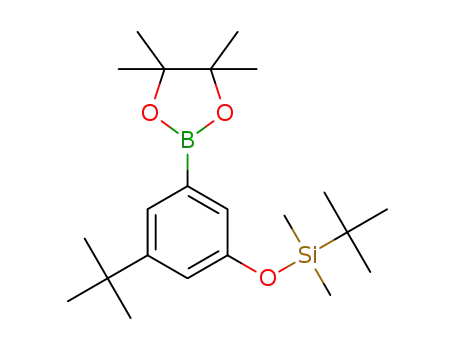 Molecular Structure of 1254941-69-9 (C<sub>22</sub>H<sub>39</sub>BO<sub>3</sub>Si)
