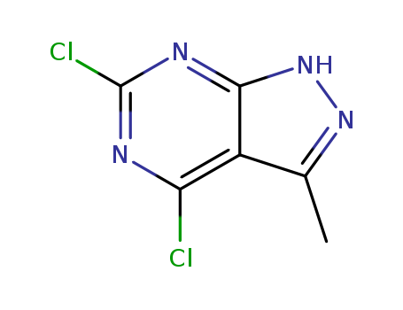 4，6-Dichloro-3-methyl-1H-pyrazolo[3，4-d]pyrimidine