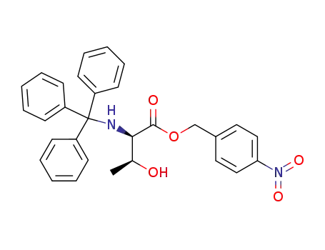 (2R,3S)-4-nitrobenzyl 3-hydroxy-2-(tritylamino)butanoate