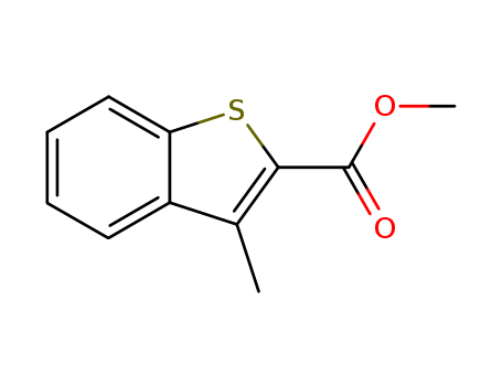 Methyl 3-methylbenzo(b)thiophene-2-carboxylate