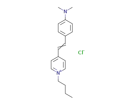 1-butyl-4-[2-(4-dimethylaminophenyl)ethenyl]pyridinium chloride