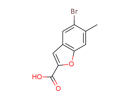 5-BROMO-6-METHYL-BENZOFURAN-2-CARBOXYLIC ACID