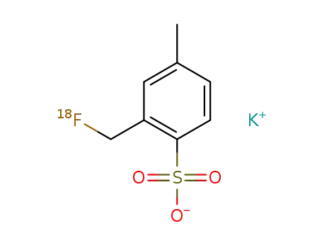 C<sub>8</sub>H<sub>8</sub><sup>(18)</sup>FO<sub>3</sub>S<sup>(1-)</sup>*K<sup>(1+)</sup>