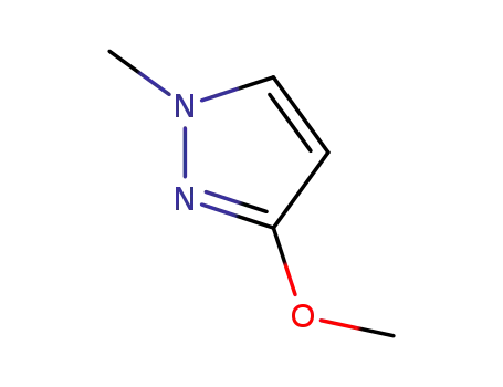 Molecular Structure of 1350323-86-2 (3-methoxy-1-methyl-1H-pyrazole)