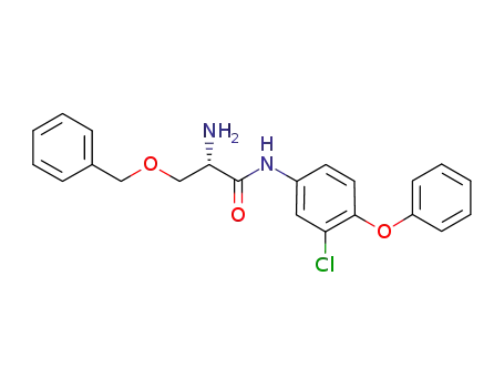 (S)-2-amino-3-benzyloxy-N-(3-chloro-4-phenoxyphenyl)propanamide