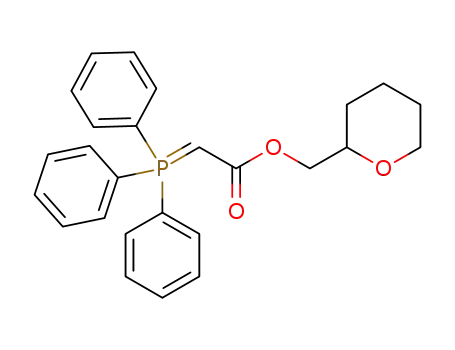 tetrahydro-2H-pyran-2-ylmethyl 2-(triphenylphosphoranylidene)acetate