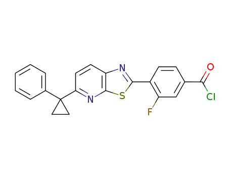 C<sub>22</sub>H<sub>14</sub>ClFN<sub>2</sub>OS