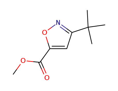 methyl 3-tert-butylisoxazole-5-carboxylate