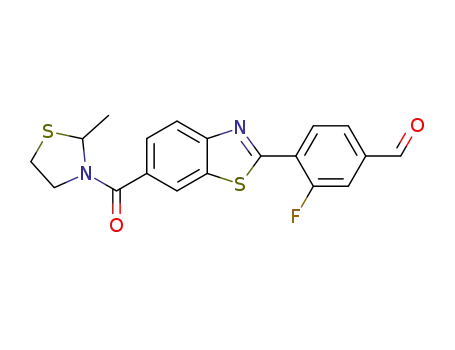 C<sub>19</sub>H<sub>15</sub>FN<sub>2</sub>O<sub>2</sub>S<sub>2</sub>