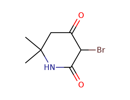 3-bromo-6,6-dimethylpiperidine-2,4-dione