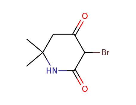 3-bromo-6,6-dimethyl-piperidine-2,4-dione
