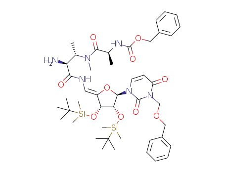 C<sub>45</sub>H<sub>68</sub>N<sub>6</sub>O<sub>10</sub>Si<sub>2</sub>