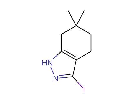 3-iodo-6,6-dimethyl-4,5,6,7-tetrahydro-1H-indazole