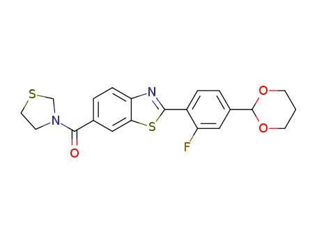 C<sub>21</sub>H<sub>19</sub>FN<sub>2</sub>O<sub>3</sub>S<sub>2</sub>