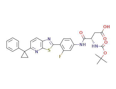 C<sub>30</sub>H<sub>29</sub>FN<sub>4</sub>O<sub>5</sub>S