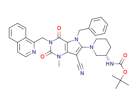 C<sub>35</sub>H<sub>37</sub>N<sub>7</sub>O<sub>4</sub>