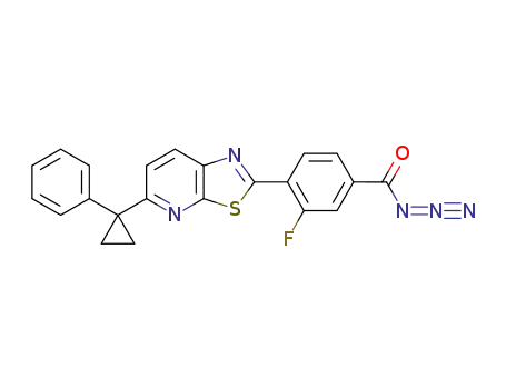 C<sub>22</sub>H<sub>14</sub>FN<sub>5</sub>OS