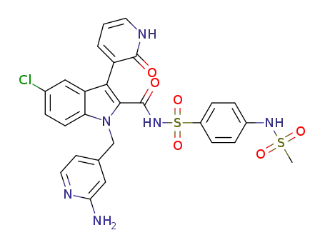C<sub>27</sub>H<sub>23</sub>ClN<sub>6</sub>O<sub>6</sub>S<sub>2</sub>