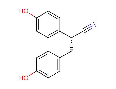 (R)-2,3-Bis(4-hydroxyphenyl)-propionitrile