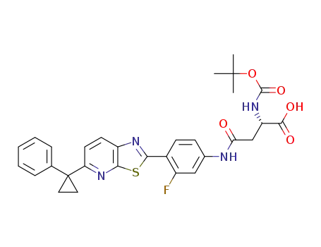 C<sub>30</sub>H<sub>29</sub>FN<sub>4</sub>O<sub>5</sub>S