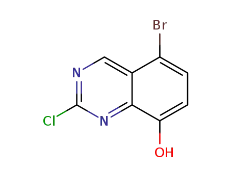 8-Quinazolinol, 5-bromo-2-chloro-
