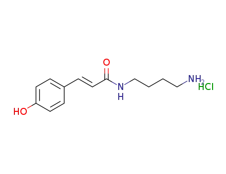 Molecular Structure of 80244-08-2 (mono-4-coumarylputrescine)