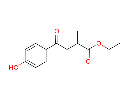 4-(4-hydroxy-phenyl)-2-methyl-4-oxo-butyric acid ethyl ester