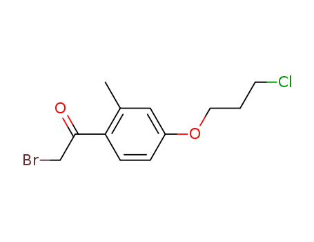 C<sub>12</sub>H<sub>14</sub>BrClO<sub>2</sub>