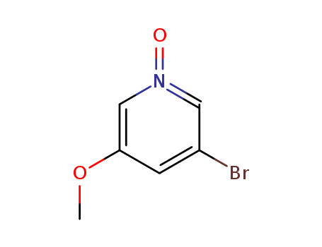 3-bromo-5-methoxy-1-oxidopyridin-1-ium  CAS NO.78156-39-5
