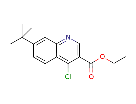ethyl 7-tert-butyl-4-chloroquinoline-3-carboxylate