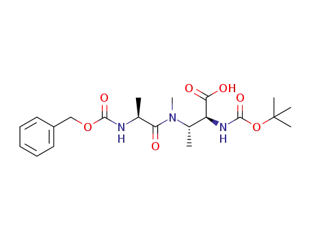 (2S,3S)-3-[(S)-2-(benzyloxycarbonylamino)-N-methylpropanamido]-2-(tert-butoxycarbonylamino)butanoic acid