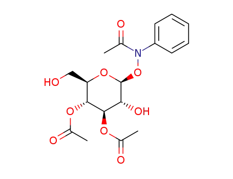 N-phenylacetohydroxamic acid 3,4-di-O-acetyl-β-D-glucopyranoside