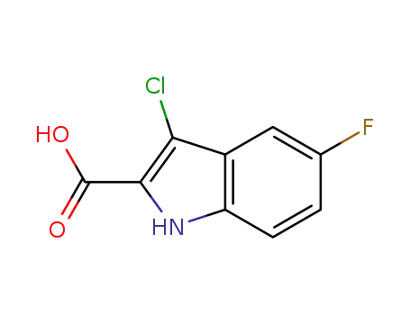 3-chloro-5-fluoro-1H-indole-2-carboxylic acid