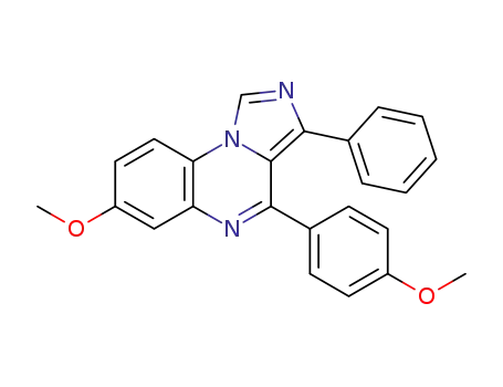 7-methoxy-4-(4-methoxyphenyl)-3-phenylimidazo[1,5-a]quinoxaline