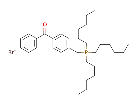 (4-benzoylbenzyl)tri(n-hexyl)phosphonium bromide