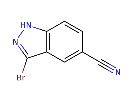 3-BROMO-5-CYANO (1H)INDAZOLE