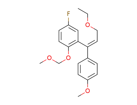 (Z)-2-[3-ethoxy-1-(4-methoxyphenyl)prop-1-en-1-yl]-4-fluoro-1-(methoxymethoxy)benzene