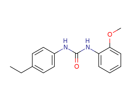 3-(4-ethylphenyl)-1-(2-methoxyphenyl)urea cas  76393-39-0
