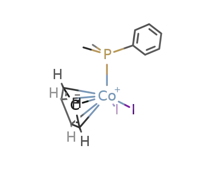 (η-cyclopentadienyl)(dimethylphosphine)di-iodocobalt