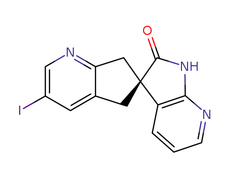 (6S)-3-iodo-5,7-dihydrospiro[cyclopenta[b]pyridine-6,3'-pyrrolo[2,3-b]pyridin]-2'(1'H)-one