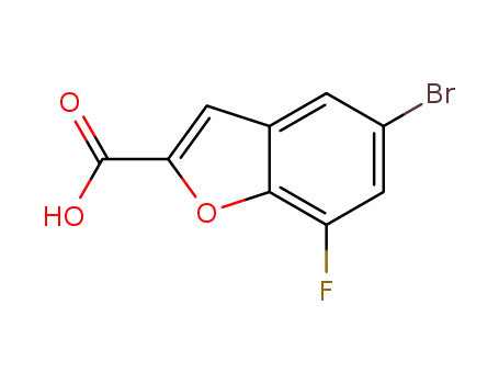 5-bromo-7-fluoro-1-benzofuran-2-carboxylic acid