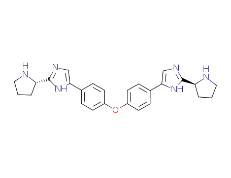 (S)-5,5'-(4,4'-oxybis(4,1-phenylene))bis(2-((S)-pyrrolidin-2-yl)-1H-imidazole)