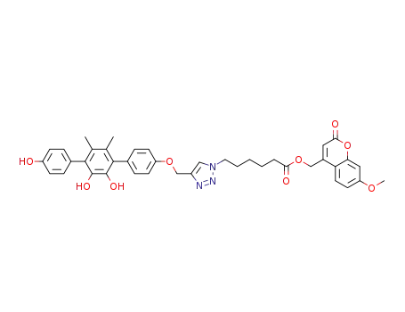 C<sub>40</sub>H<sub>39</sub>N<sub>3</sub>O<sub>9</sub>