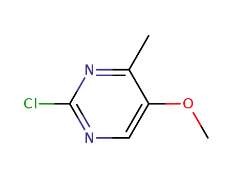 Molecular Structure of 1245506-61-9 (2-Chloro-5-methoxy-4-methylpyrimidine)