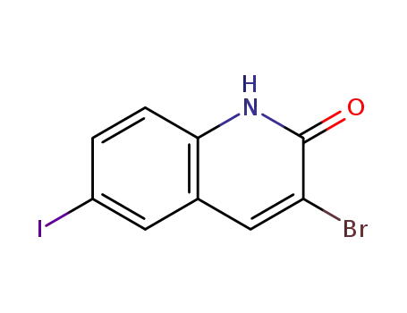 3-bromo-6-iodo-2(1H)-quinolinone