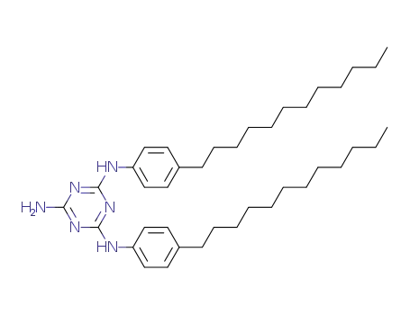 2-amino-4,6-bis[4-(dodecyl)phenylamino]-1,3,5-triazine