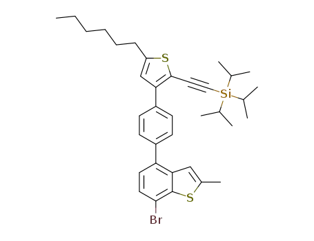 C<sub>36</sub>H<sub>45</sub>BrS<sub>2</sub>Si