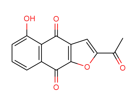 2-Acetyl-5-hydroxynaphtho[2,3-b]furan-4,9-dione